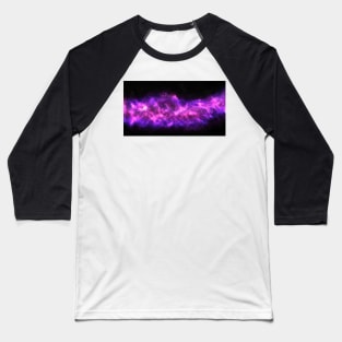 Pink Galaxy Baseball T-Shirt